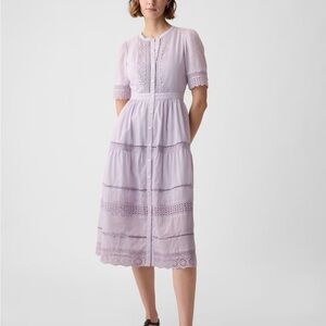 Gap Midi Lace Dress - NWT - Summer ‘24 - Size Small